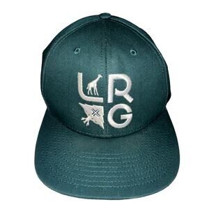 VINTAGE Y2K LRG Snapback Hat Cap Lifted Research Group Forrest Green Retro